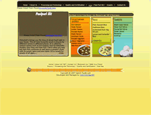 Tablet Screenshot of aakritifoods.com